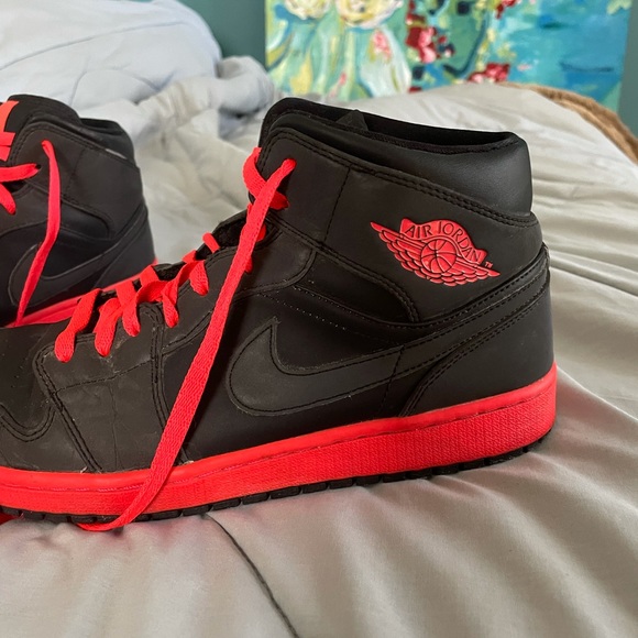 Air Jordan 1 mid black 3M infrared - Picture 5 of 6